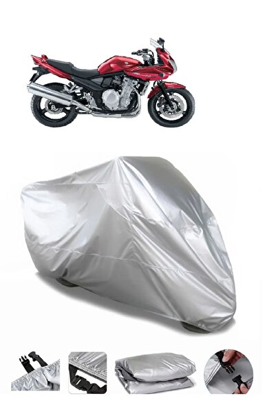 CoverPlus ماركة سوزوكي GSF 650 Bandit S رمادية مقاومة للماء للدراجات النارية