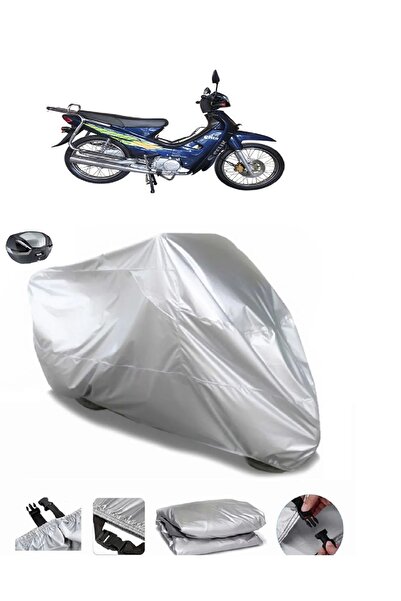 CoverPlus Steel Motor Cup 110 Rear Bag Compatible Waterproof Motorcycle Brand