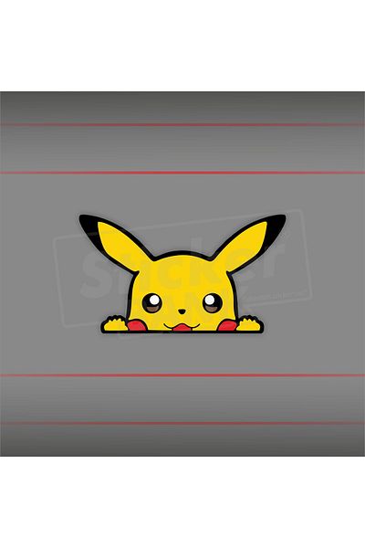 Sticker Bank Pikachu Car Sticker