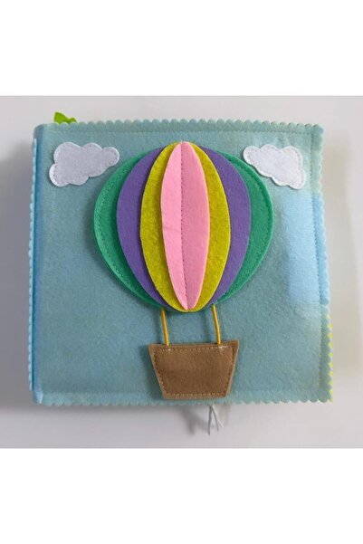 Montessori Eğitici Oyun Ve Bebek Aktivite Kitabı / Uçan Balon 0-12 Ay