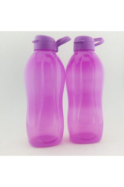 Tupperware Eco Bottle 2 Lt - Purple Set of Two