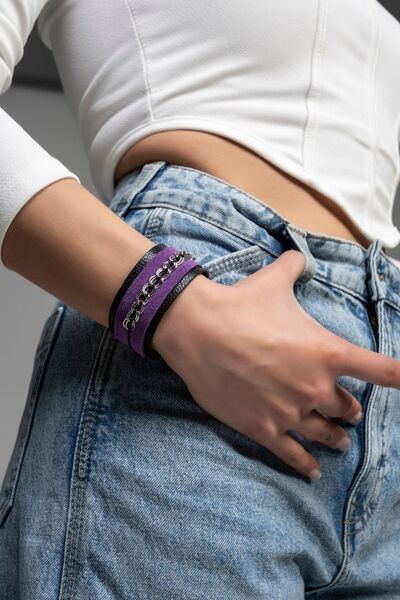 DENİZ TASARIM Leather Bracelet - Comfortable Fit
