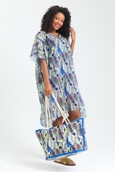 BE ACTİVE Plaj Kıyafeti Pareo Nefes Alabilen Şık Ve Rahat Bikini Ve Mayo Üstü...