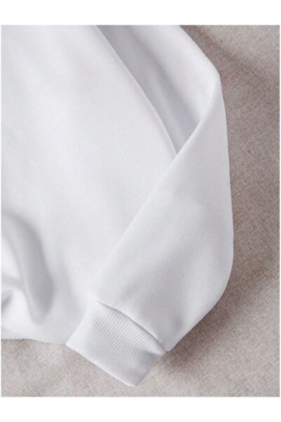 MOONBULL Γυναικεία φούτερ με στάμπα Heart Mini Oversize