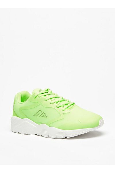 Oaklan by Shoexpress OAKLAN Textured Sneakers with Lace-Up Closure