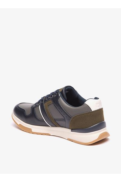 LBL by Shoexpress Panelled Sneakers with Lace-Up Closure