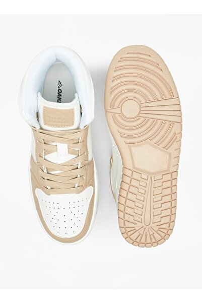 Oaklan by Shoexpress Color Block High Heeled Sneakers with Lace-Up Closure