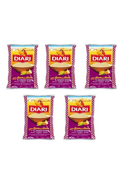 DIARI Couscous - Kuskus Makarna 5x1 Kg