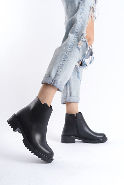 marinarosse Γυναικείες μαύρες αδιάβροχες μπότες Bianca