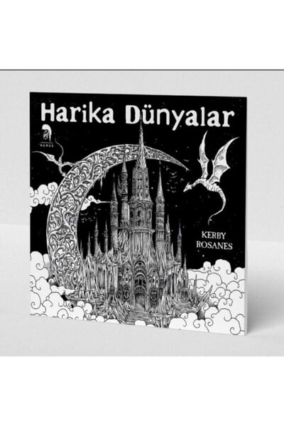 Romos Yayınları Harika Dünyalar Yetişkinler Için Boyama Kitabı