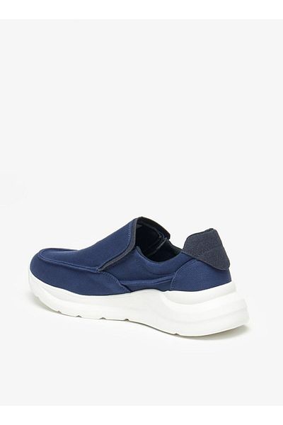 LBL by Shoexpress Textured Low Ankle Slip-On Sneakers