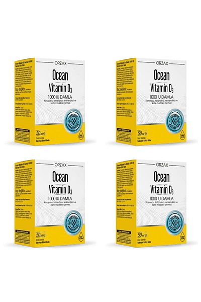 Ocean Vitamin D3 - 1000 Iu X4 Short Decorated