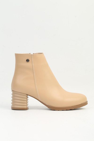 Pierre Cardin ® |   Pc-52524 - Beige Skin - Women's Boots