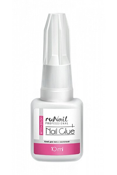 RUNAIL Protez Tips Tırnak Yapıştırıcısı - Fırçalı - 10 ml