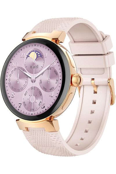 X.Cell Zohra 2 Smart Watch for Android & iPhone, 1.32” TFT, 7-Day Battery, Calls, Fitness Tracker, Grey