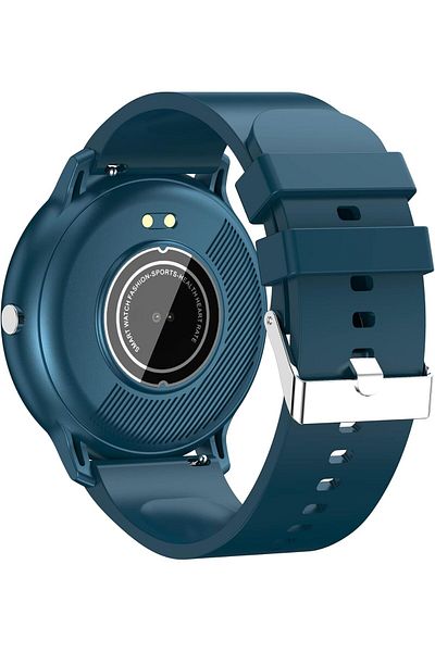 X.Cell Classic 5 GPS Smartwatch, HR/BP/Oxygen Monitor,IP67,7-Day Battery,Magnetic Charging,iOS/Android-Blue