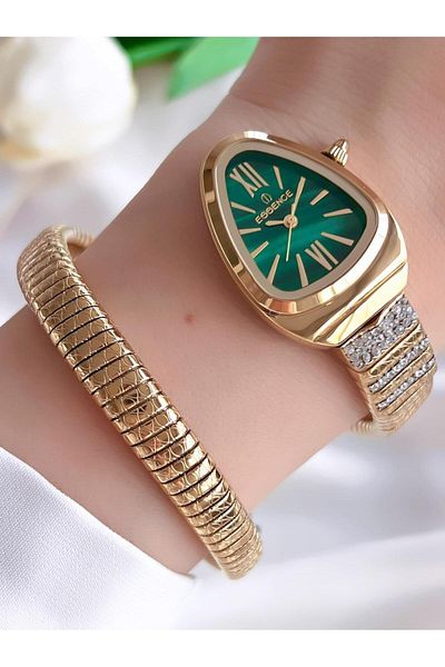 Essence Colorful Steel Band Women's Wristwatch - 5 Atm Water Resistant Bd.1147.170