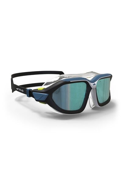 Decathlon Nabaiji Yüzücü Gözlüğü - L Boy - Siyah / Mavi - 500 Active