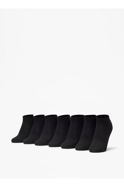 Flora Bella by Shoexpress Flora Bella Solid Bilek Boyu Çorap - 7'li Takım