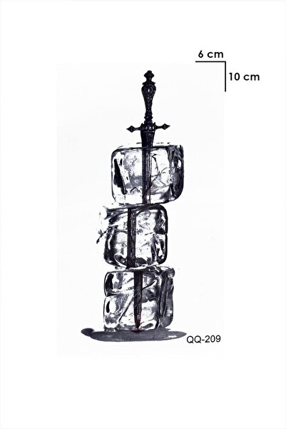 BiWini Kılıç Buz Küpleri Göğüsarası Sırt Bacak Kasık Geçici Dövme Tattoo