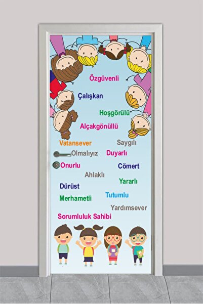 OnurStore Okul Kapı Giydirme - 091