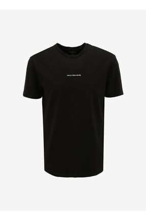 Fabrika Siyah Erkek Bisiklet Yaka Basic Bask l T shirt F4sm tst 0190 Fiyat Yorumlar Trendyol