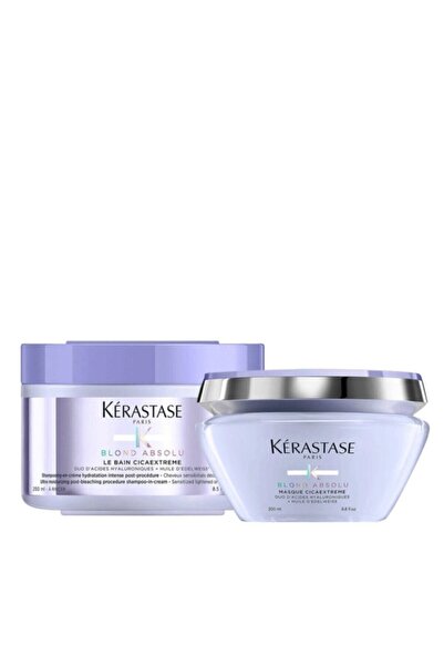 Kerastase Blond Absolu Le Bain Cicaextreme Şampuan 250 ml + Blond Absolu Ultr...