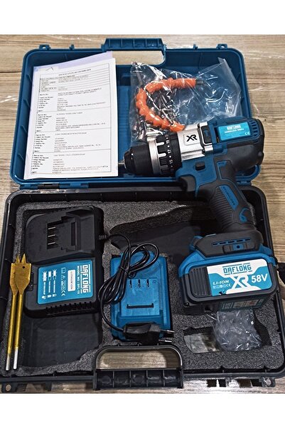 Abear Şarjlı matkap setli derbeli çelik mandirar porofesenel