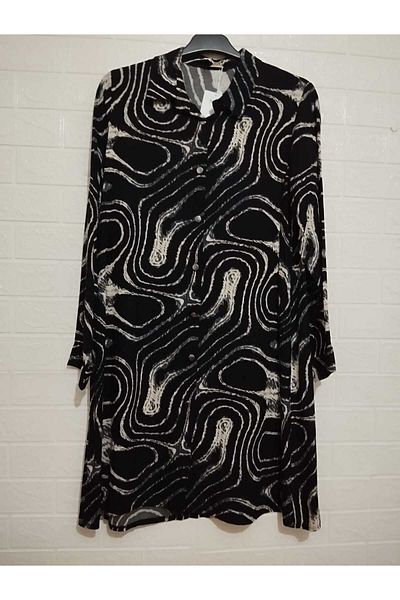 anne moda ankara 100% Woven Cotton Summer Long Tunic