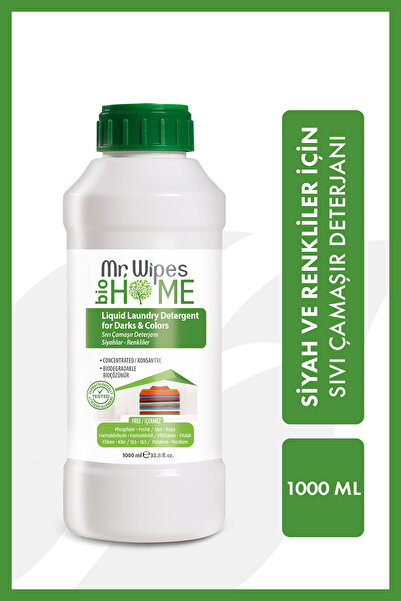 Farmasi Mr. Wipes Siyahlılar Ve Renkliler Için Sıvı Çamaşır Deterjanı 1000 ml