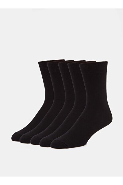 Duchini جوارب Shoemart Solid بطول الكاحل - مجموعة من 5 قطع