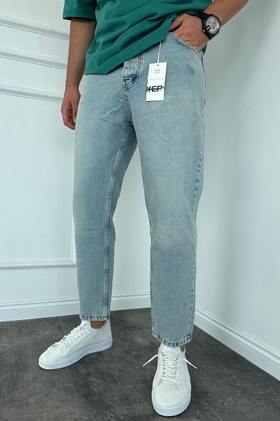 MADZEYMODA Ανδρικό τζιν Boyfriend Blue Jean New Season