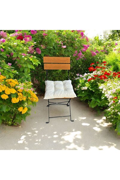 DÜŞLER EV TEKSTİLİ 40*40 Pernă pentru scaun matlasată crem