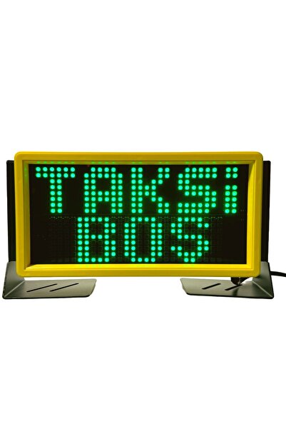 YurtElektronik Kumandalı Akıllı Taksi Tepe Levhası