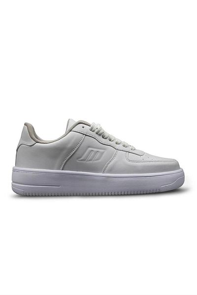 M.P. Mp Men's Lace-Up White Sports Shoes 231-1082mr 650