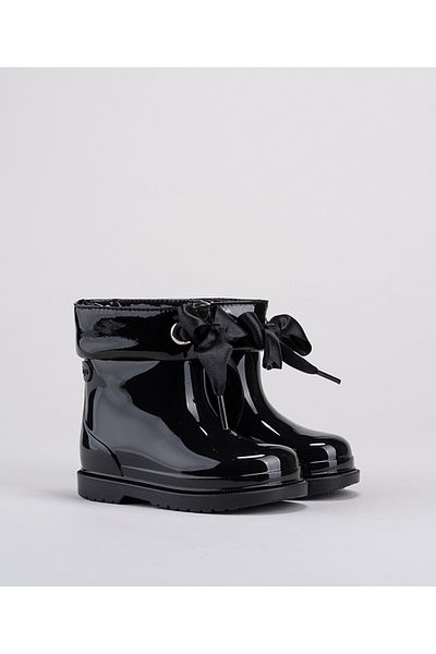IGOR W10238 Bimbi Lazo Girls' Black Rain Boots