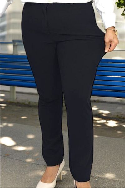 yagmurberen DUBLE CREPE FABRIC FUL LYCRAL LARGE SIZE PENCIL PANTS