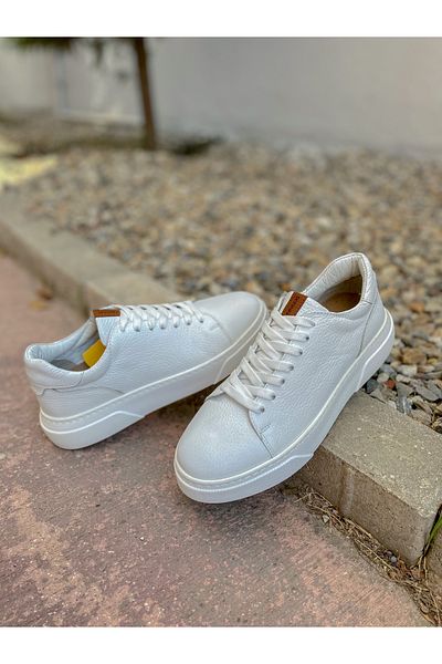 Skoonpa Spike 4 Seasons Genuine Leather Men's Sneakers - Inner/outer Shoes