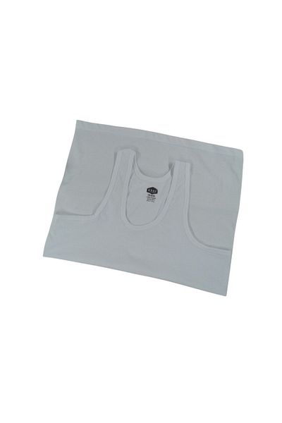 EKAY YILDIZ White 100% Cotton 3-Piece Men's Athlete Set