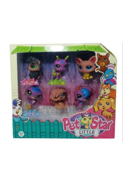 Little Pet Shop Miniş 6 Figures 100% Quality