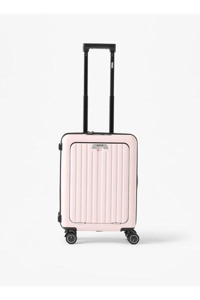 Wave Textured Hardcase Trolley Bag with Retractable Handle - W 38 x L 55 x D ...