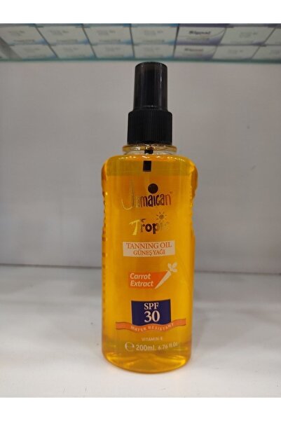 Jamaican Tropic Güneş Yağı Havuç Özlü Spf30 200 ml