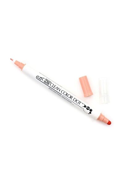 Zig قلم تحديد ذو نقطة ملونة نظيفة ذو طرفين Island Coral 207