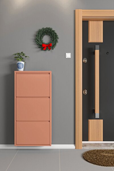 formood Üçlü Metal Ayakkabılık Pudra - Ral 3012