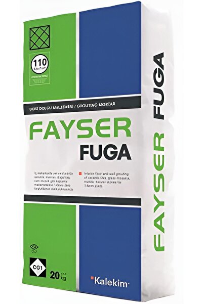 Kalekim KALEKİM DERZDOLGU FAYSER FUGA GRİ 20 KG UYSL610200004