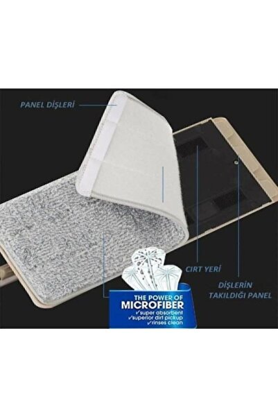 Genel Markalar Zambak Tablet Mop Yedek Bezi 4 Adet