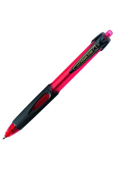 UNİ-BALL Uni-Ball Power Tank 1.0mm Red Mechanical External Pen Sn-220