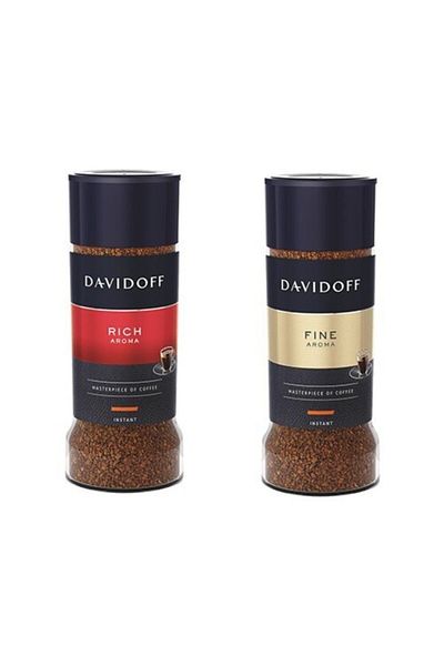 Davidoff Rich Aroma 100g + Davidoff Fine Aroma 100g 2 Pack