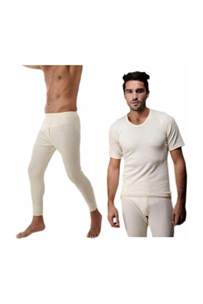 bejamonti Ανδρικό Σετ εσώρουχων 2 Pack Lower Top Wool 00101st