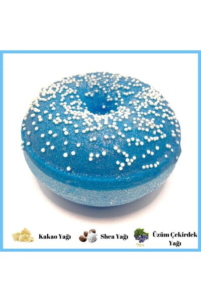 Okyanus Donut Köpüren Banyo Topu 170 Gr, Banyo Bombası & Fresh Okyanus Kokulu
